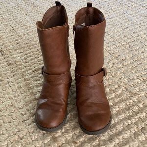 Girls OshKosh brown boots